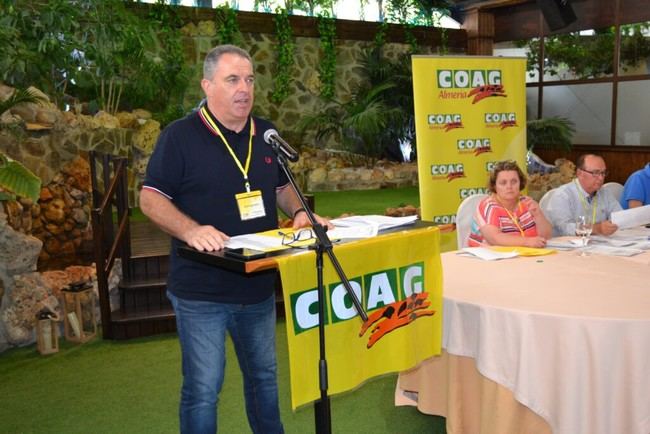 Tres representantes de COAG Almería en el Congreso Regional