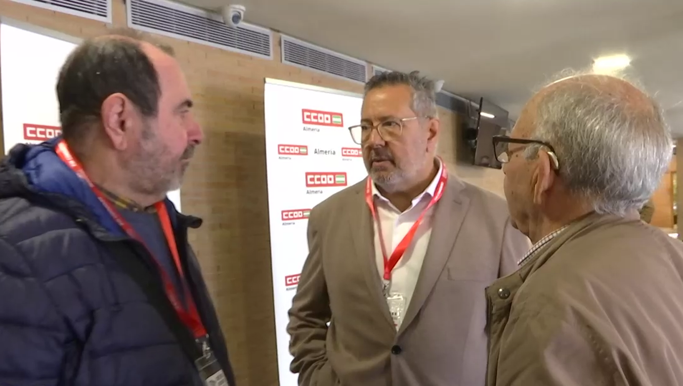 Tercer mandado en CCOO de Almería para Valdivieso