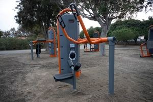 El Parque del Andarax crece zona fitness municipal al aire libre