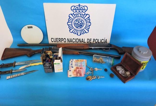 Incautadas 124 plantas de marihuana en una vivienda de Almería