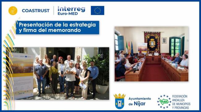 Níjar presenta estrategia de custodia costera en un proyecto europeo