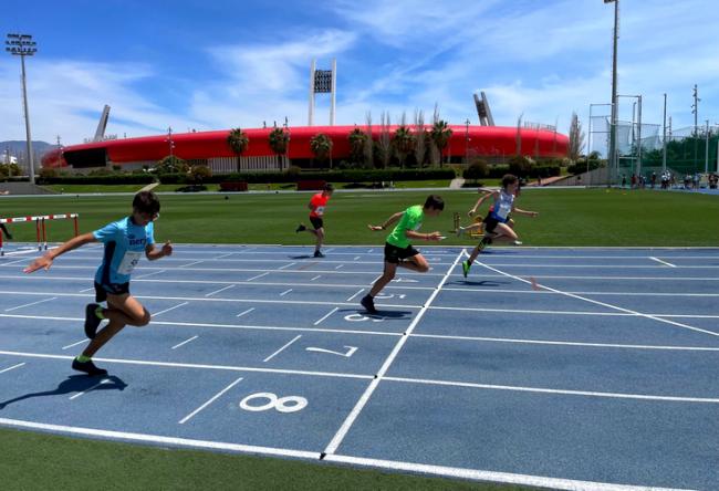 Almería se convierte en sede del campeonato de atletismo Sub12 y Sub14