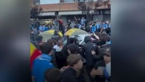 Detenida conductora tras atropello masivo en derbi catalán