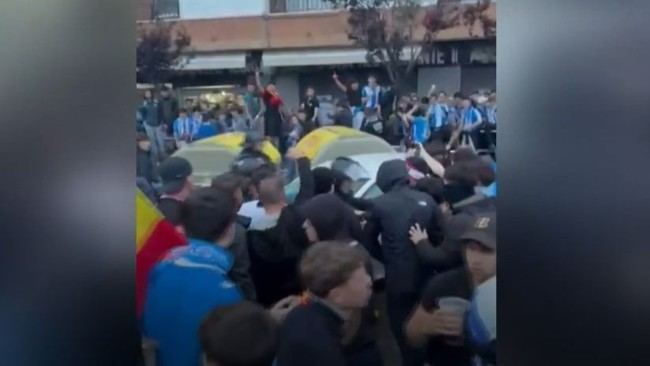Detenida conductora tras atropello masivo en derbi catalán
