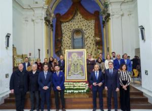 Vera presenta el cartel del centenario de su Patrona