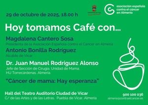 Jornada sobre cáncer de mama en Vícar con la Asociación Contra el Cáncer