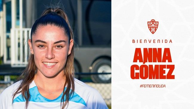 Anna Gómez, nuevo refuerzo del Almería Femenino