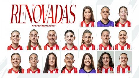 Femenino: Planificación para la nueva temporada