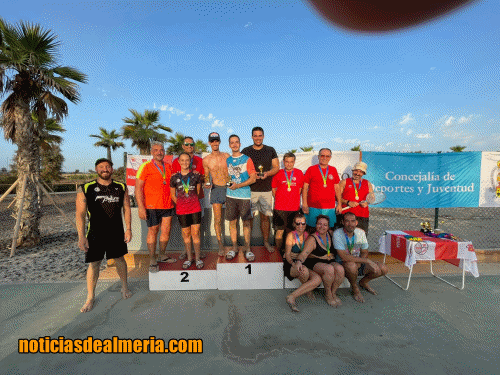 El Delta del Andarax acoge con éxito de participantes el I Open de AirBadminton ‘Feria de Almería’