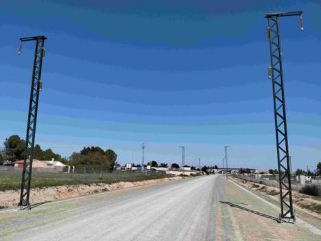 Avanza la electrificación de la LAV Murcia-Almería