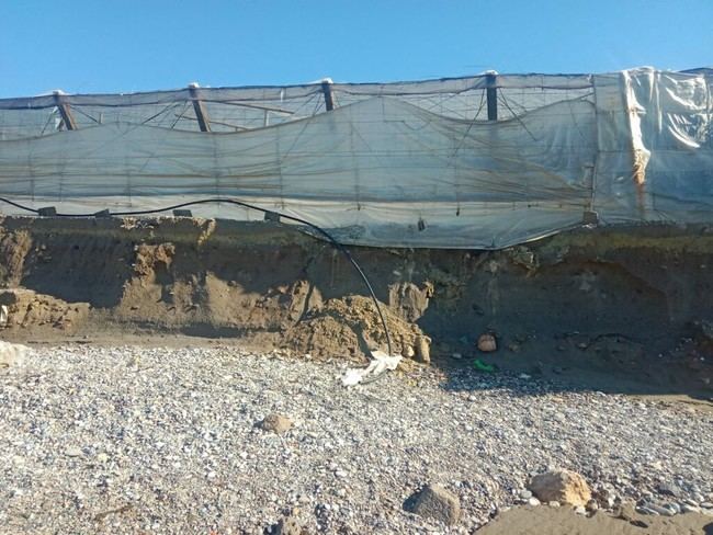 Invernaderos de Balerma sufren daños por temporales