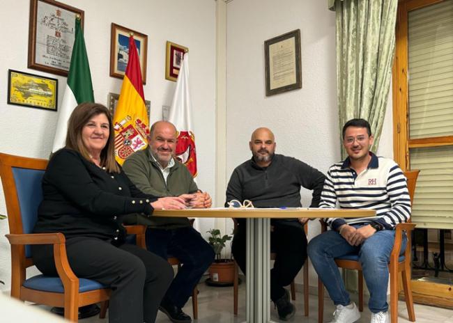 Dalías recibe al nuevo presidente de la Asociación Músico Cultural Daliense Hiscio Montoya