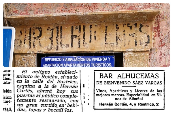 Reaparece el Bar Alhucemas de 1927