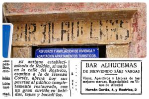 Reaparece el Bar Alhucemas de 1927