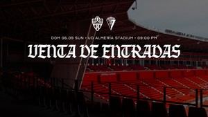 Entradas a la venta para Almería-Cádiz