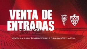 Entradas a 20 euros para el Córdoba vs Almería