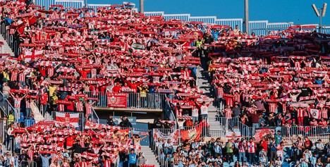 Rojiblancos en Oviedo: 200 aficionados viajarán al Tartiere