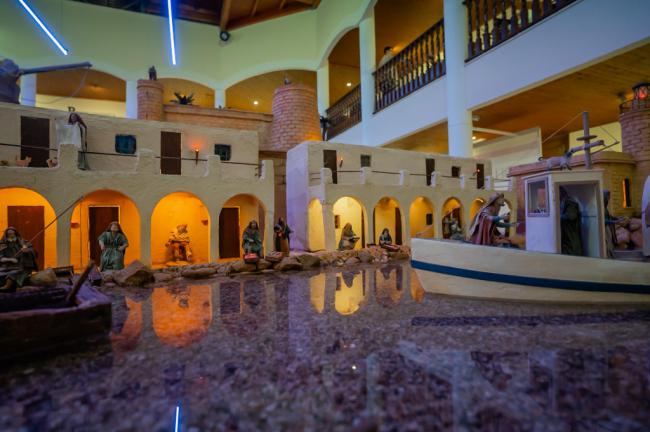 Conoce los protagonistas del belén de Roquetas de Mar