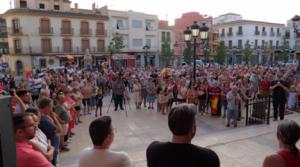 Berja se une en apoyo a Ceuta con una multitudinaria concentración