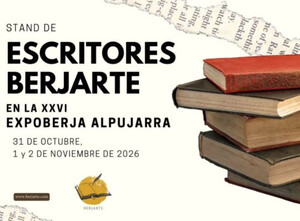 Berjarte presentará obras literarias en ExpoBerja-Alpujarra