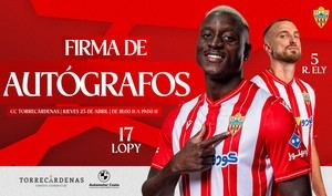 Autógrafos con Lopy y Ely este jueves