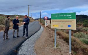 La Junta invierte 125.000 euros en la mejora del camino rural del Collado en Tíjola
