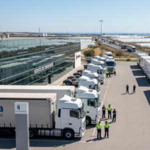 Más de 13.000 visados y 2.200 inspecciones durante 2025 al transporte en Almería