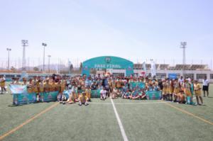 El Toyo Basket de Almería brilla en el cierre de una Copa Covap que alcanza los 50.000 participantes