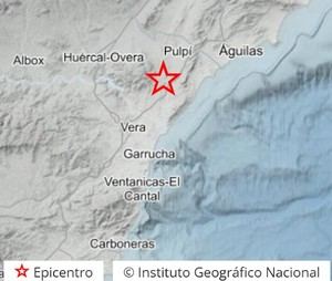 Terremoto leve en Pulpí sin daños reportados