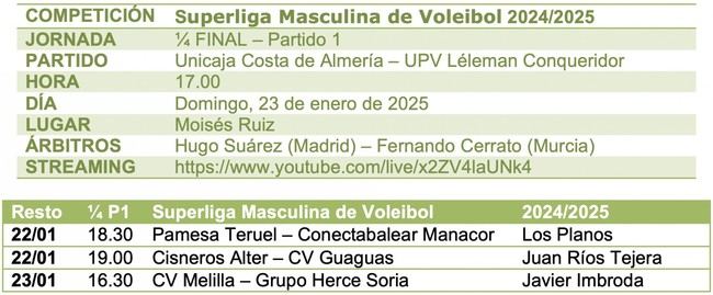 Unicaja Costa de Almería se prepara para un emocionante playoff de voleibol