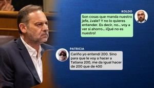 Ábalos y sus polémicas conversaciones sobre gastos en mujeres