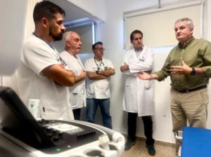 El Hospital La Inmaculada incrementa un 26% la actividad de ecocardiografías en el último año