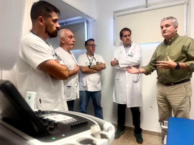 El Hospital La Inmaculada incrementa un 26% la actividad de ecocardiografías en el último año