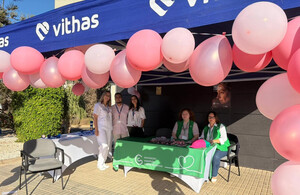 Vithas Almería y AECC organizan una jornada contra el cáncer de mama