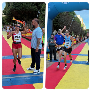 Domingo Heredia y Paula Ramírez ganan en la III Carrera Solidaria de la Guardia Civil 