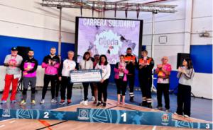 Éxito en la X Carrera Solidaria "La Geoda" de Pulpí con 4.300 euros recaudados
