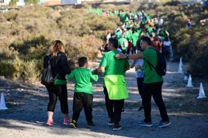 500 personas en la VIII Trail Solidario contra Duchene y Becker