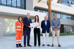 La carrera del Puerto de Almería, distinguida como prueba deportiva cardioasegurada