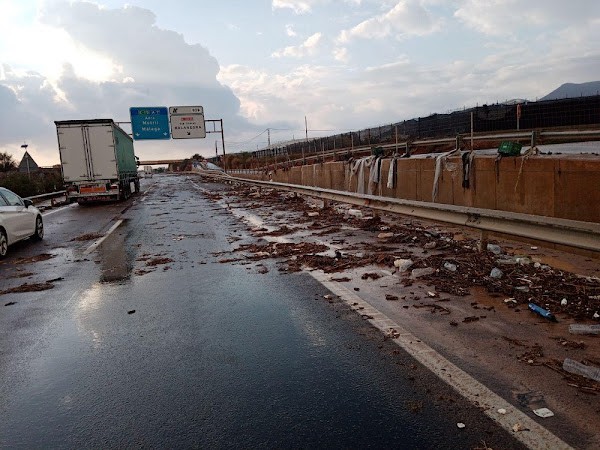 Reabren carriles de la A-7 en El Ejido tras ocho meses de reparaciones