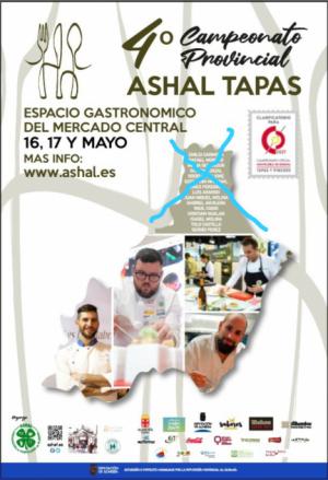 ASHAL abre inscripciones para el 4º Campeonato Provincial de Tapas
