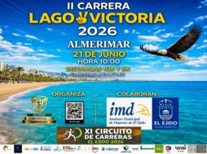 Últimos días para inscribirse en la II Carrera Lago Victoria Almerimar, que se celebrará este domingo 21 de junio