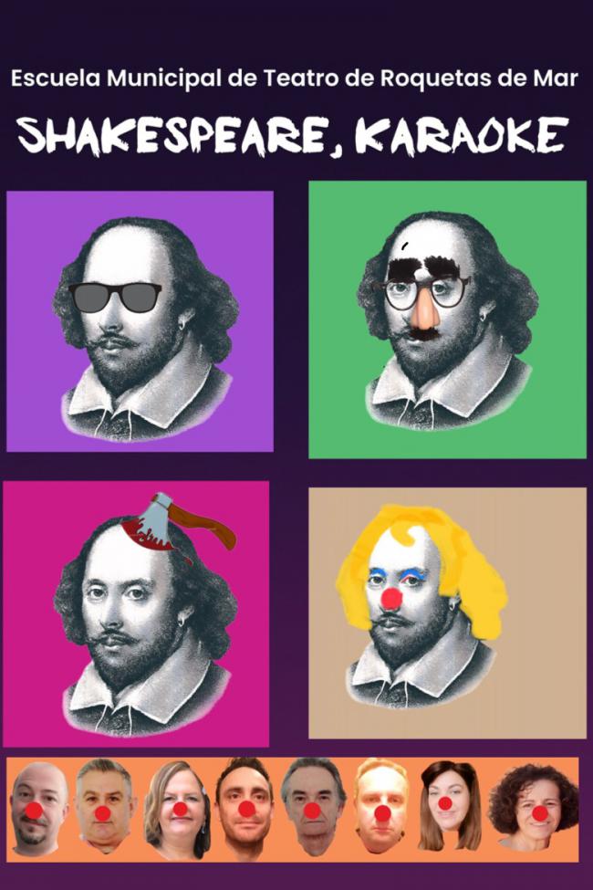 'Shakespeare, Karaoke' llega al Auditorio de Roquetas de Mar