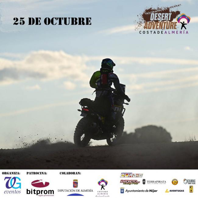 Almería acoge la Ruta Desert Adventure 2025 este sábado