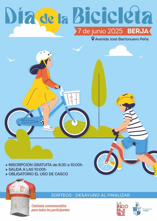 Berja celebra el Día de la Bicicleta 2025 el sábado 7 de junio