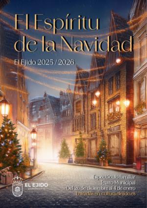 El Ejido se llenará de magia con el espectáculo familiar ‘El Espíritu de la Navidad’