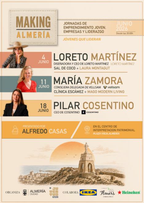 Las nuevas jornadas Making Almería impulsan el liderazgo empresarial ornadas Making Almería impulsan el liderazgo empresarial y el emprendimiento juvenil en la capital