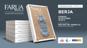 La nueva edición de la revista Farua se presenta este sábado en Berja