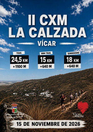 La II CxM La Calzada de Vícar se celebrará el 15 de noviembre
