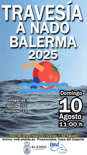 Balerma acoge este domingo su Travesía a Nado