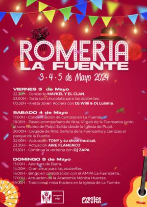 Concierto y fiesta joven rociera en la Romería de La Fuente